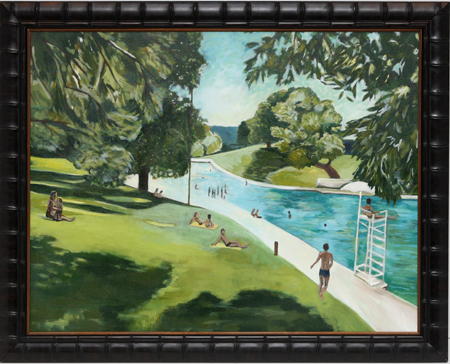 Barton Springs by artist Melissa Wen Mitchell